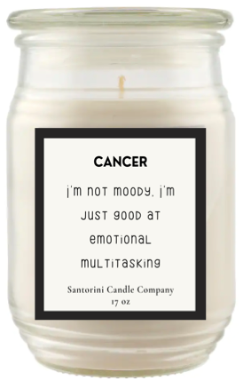 Cancer Zodiac Candles