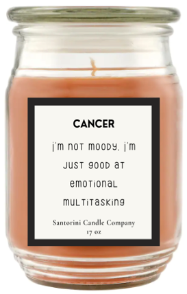 Cancer Zodiac Candles