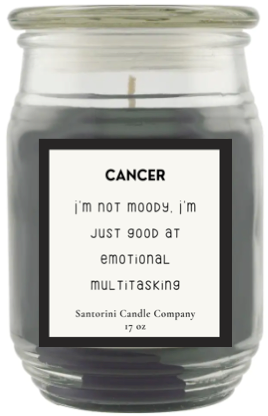 Cancer Zodiac Candles