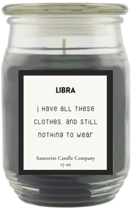 Libra Zodiac Candles