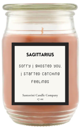 Sagittarius Zodiac Candles