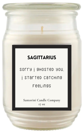 Sagittarius Zodiac Candles