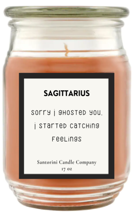 Sagittarius Zodiac Candles