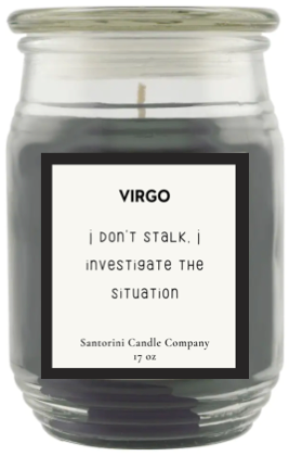 Virgo Zodiac Candles