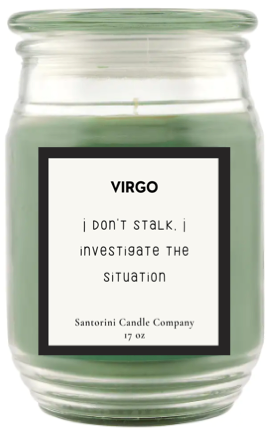 Virgo Zodiac Candles