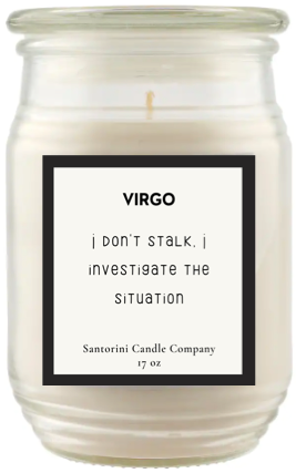 Virgo Zodiac Candles